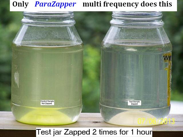 Zapper Frequency Chart